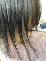 ヘアー バイ ミーズ(hair by Mii’s) #インナーカラー#シルバーグレー＃生酵素カラー#髪質改善カラー