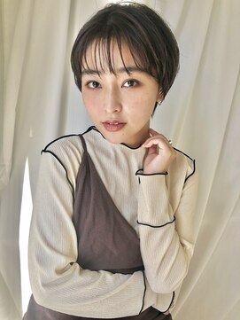 ディアローグ 瑞江南口店 大人ショート甘辛ショートボブ×小顔ヘア