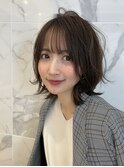 韓国風シースルーくびれミディアム 10代20代30代