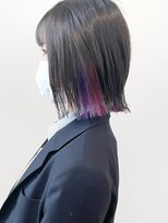 ゴーズゴードットビー 吉祥寺(go s go .b)&nbsp;インナーグレープ外ハネボブくびれヘア