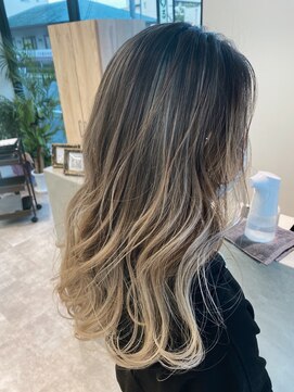 ジュネス 奈良橿原(Jeunesse) 外国人風◎ハイライトバレイヤージュ