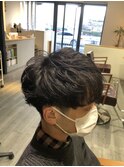 ★パーマなし★くせ毛を活かすナチュラルマッシュ