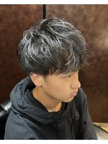 ヒロギンザ 新橋日比谷口店(HIRO GINZA)&nbsp;ツーブロックマッシュ