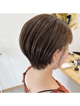 リエート(lieto) 丸みショート×ショコラベージュ
