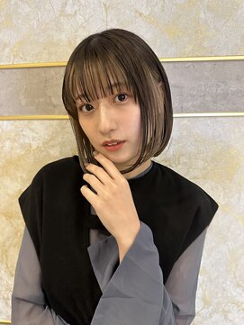 ロンド ストラーダ 心斎橋(Lond strada) モードヘアロング×美髪【髪質改善/縮毛矯正】