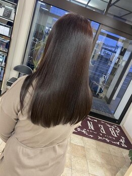 ベニ 仙台柳生店(BENI)の写真/一人ひとりのお悩みに合わせた「徹底ケア」で、ワンランク上の仕上がりに。潤いとツヤのある美髪が叶う♪