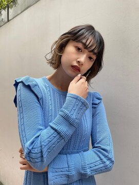 エアー 横浜(AIR) 【湯田】大人かわいいインナーカラー