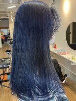 ラック 津田沼(LUCK)&nbsp;LUCK津田沼ディープブルーデザインカラー/ダブルカラー/ブリーチ