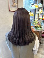 フェイバー 警固店(FAVOR)&nbsp;ピンクラベンダーブラウン/髪質改善/オージュア/縮毛矯正/天神