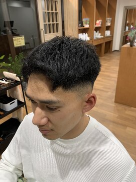 縁 ノーワックス フェードショート◎