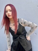 ガルボ ヘアー(garbo hair)&nbsp;ハイトーンピンクカラー高知美容院10代20代