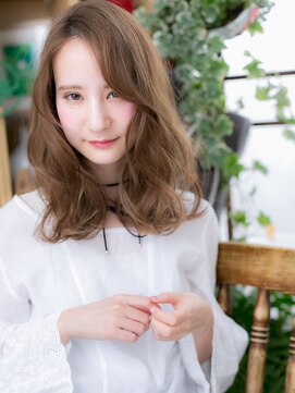 カバーヘア イヴ 戸頭店(COVER HAIR EVE) 外国人風ことりベージュオンブレ抜け感ヘアh3戸頭20代30代40代