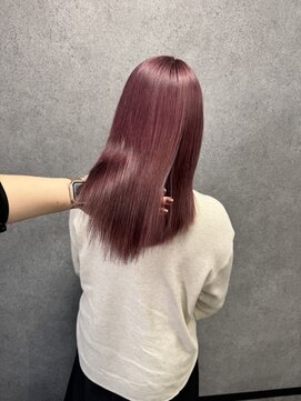 ティグルフォーヘア(TIGRE for hair) 艶髪×ピンクカラー