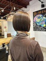 オアズヘアービィグラッド(ORe'S HAIR BE GLaD)&nbsp;こっくりマロンベージュカラー