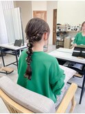 金箔編み下ろしアレンジ