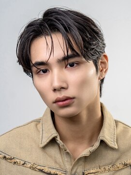 オーシャントーキョーオーバー 渋谷(OCEAN TOKYO OVER) 韓国センターパートコンマバングカルマパーマニュアンスパーマ