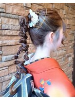 エノモト(ENOMOTO) 二十歳の集いヘアアレンジ振袖お着付