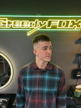 グリーディーフォックス 三軒茶屋(GreedyFOX) 波巻き/マッシュパーマ/ウルフ/ハイライト<理容室>