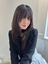 ユーフォリア 新宿通り(Euphoria) レイヤー/顔周りレイヤー/韓国ヘア/ハッシュカット/ワンホン