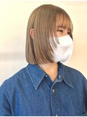 くすみベージュ/ダブルカラーインナーカラーケアブリーチ