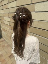 キング 枚方店(K!ng) ハイライトカラーミルクティーベージュレイヤーカット