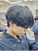 シャドウパーマ/フェザーパーマ/ニュアンスパーマ/メンズパーマ