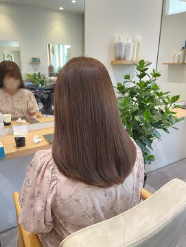 ブランシュ 南行徳店(BLANCHE) ブリーチなしベージュ/透明感/透け感カラー