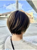 くびれショートボブ