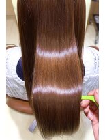 アズール 草加(azule)&nbsp;髪質改善カラー　ブラウン　ツヤカラー