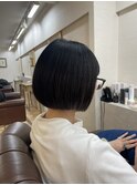 首元スッキリボブスタイル