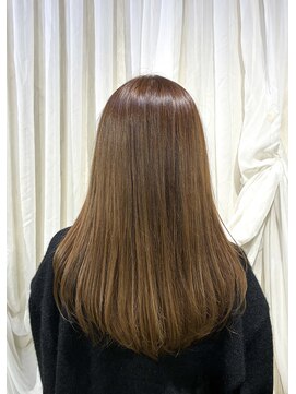 明るめのブラウンカラー