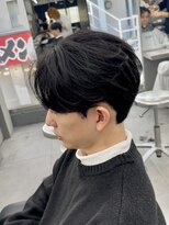 オーバルバイアピッシュ(OVARL by apish)&nbsp;フェザーパーマシャドウパーマニュアンスパーマサーフカール原宿