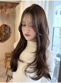 似合わせ韓国ヘア/くびれヘア/レイヤーカット
