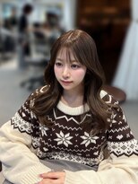 ザシェノンウメダ(THA CHAINON UMEDA) イメチェン/ピンクベージュ/アンブレラカラー/前髪/心斎橋