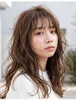 ミラー プラス エヌ(MIRROR+n)&nbsp;20代30代40代　海外風・大人ニュアンスロングパーマ＃2　宝塚