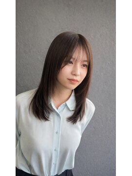 スリーク バイ ロイ 宇治店(sleek by roy) 硬く見えない柔らか縮毛矯正×レイヤーカット