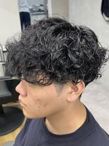 ナム 錦糸町(NAM)&nbsp;MEN’S/リバースセンターパート/ニュアンスパーマ/錦糸町