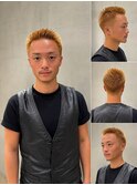 メンズスパイキーショート