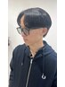 ★頭皮改善♪頭皮環境を整える★カット+炭酸ヘッドスパシャンプー ¥5500