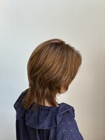 フラット(flat)&nbsp;40代５０代レイヤーカット（白髪ぼかし）