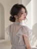 【結婚式・お呼ばれ】ヘアセット ¥4500
