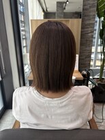 テラスヘアヴィラ 新潟駅南(TERRACEhairVilla) パツッとボブ