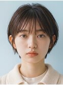 ショートボブ髪型20代30代40代50代前髪あり前髪なし面長丸顔越谷
