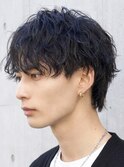 心斎橋/難波/曲がる縮毛/ブリーチ/メンズカット/フェザー/眉