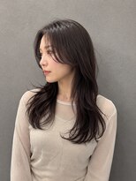 ラベルムバイエーケー(La Belleme by AK)&nbsp;暗髪ロング顔まわりレイヤー
