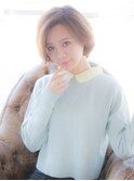 [ショートヘア スタイル]Ｓｗｅｅｔ リラックス ボブ