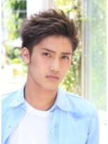 ブークル(boucle)&nbsp;外国人風ツーブロックショート