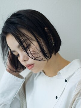 ガーランドツー(Garland 2F) [Cafune/池袋]☆ダークグレージュカジュアルボブ☆マニッシュ