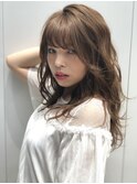 《アンククロスYUKI》ベージュブラウンカラー
