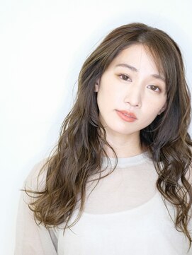 ヘアケアアンドスパ レポ(REPO) ブリーチなし/透明感溢れる/大人かわいいゆるふわガール